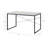 Bob Weathered Black Finish Writing Desk-860146943