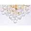 Luminaire suspendu à niveaux unique à 3 lumières avec accents en cristal Stoller-20211653-20211655