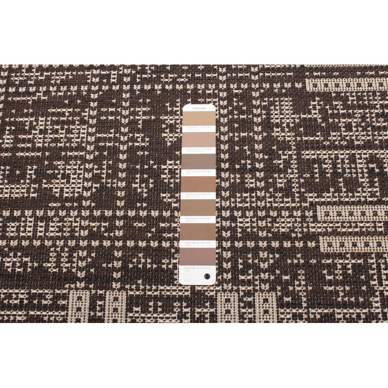 Tapis intérieur / extérieur chocolat Bralon, Rectangle 3 pi 3 po x 4 pi 7 po