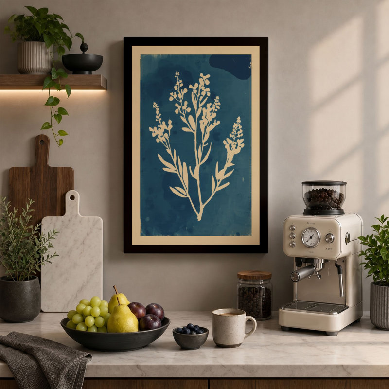 Specimen Botanical - Wrapped Canvas, 30x20 - 76.2 x 50.8 cm, Cream Border