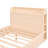 Platform Bed with Storage Headboard and a Big Drawer