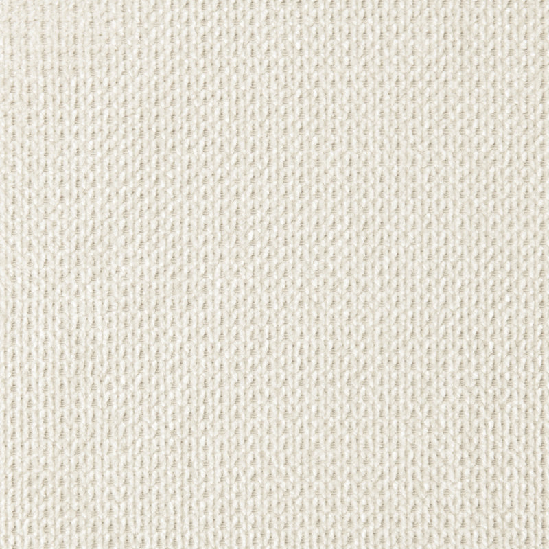 Lit en chenille beige et noyer, Très grand lit