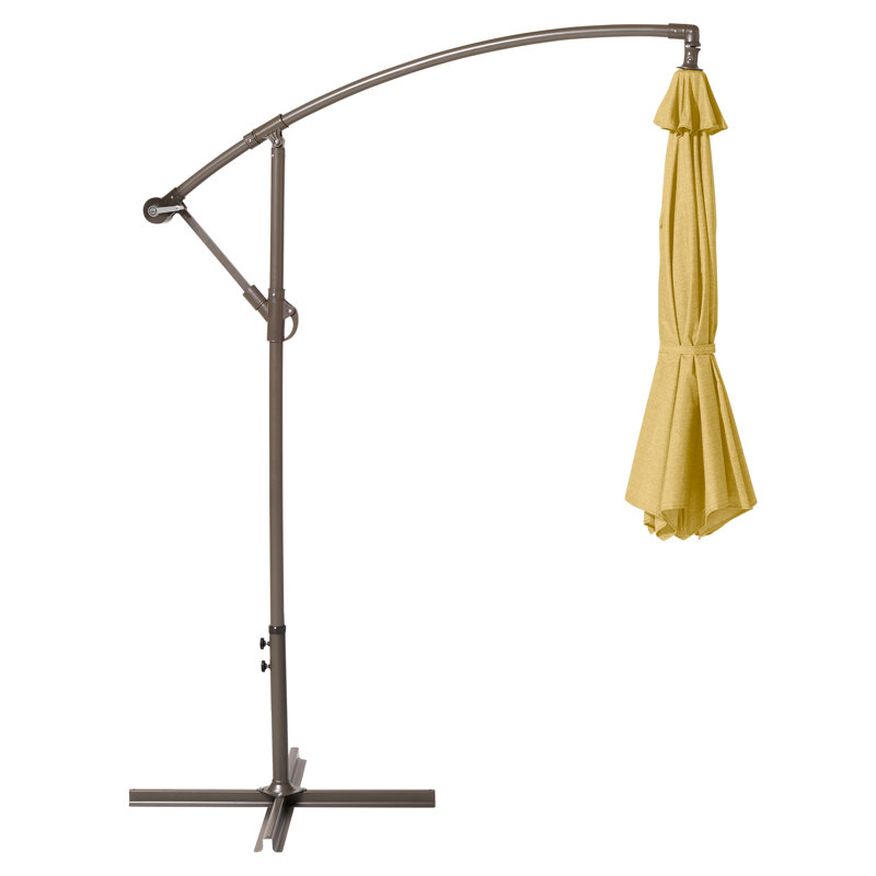 Weekend 120'' Cantilever Umbrella, Yellow