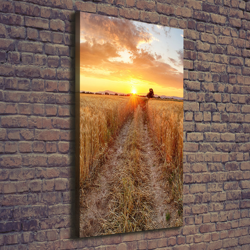 Wheat Field - Wrapped Canvas Print