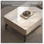 Table basse rectangulaire en pierre avec rangement-110976660