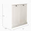 Armoire de trieur de linge inclinable à deux compartiments-501404432