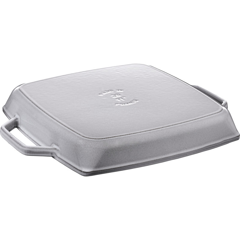 STAUB Grill Pan, Grey, 28 x 28cm
