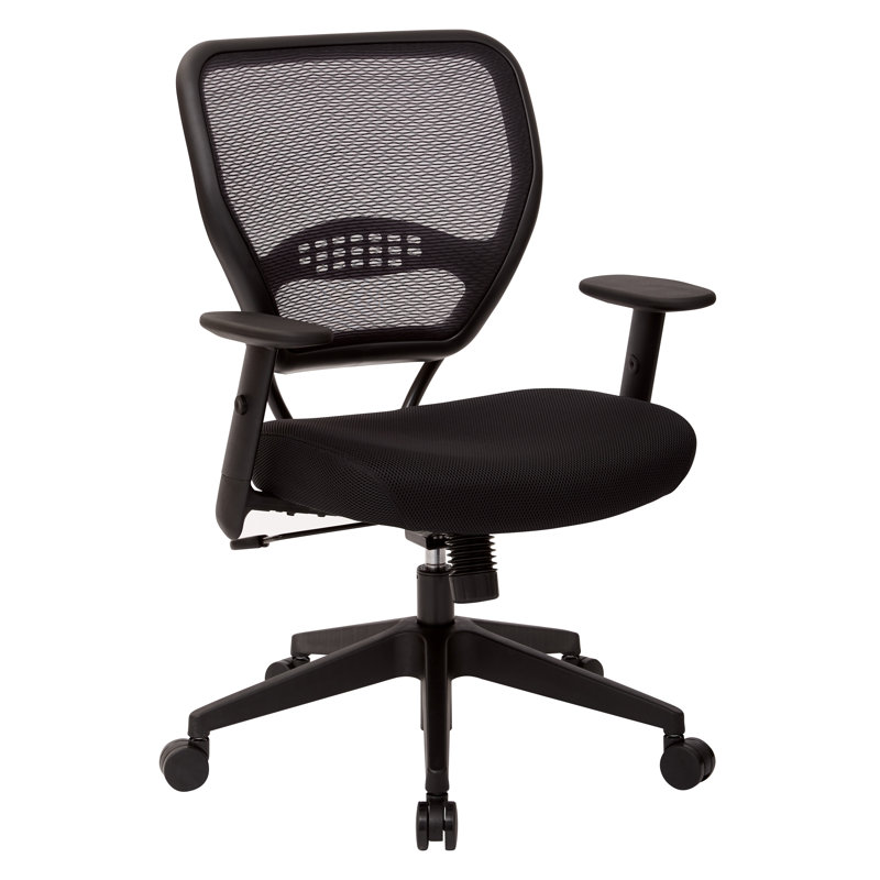 Chaise de travail SPACE Deluxe, Filet noir