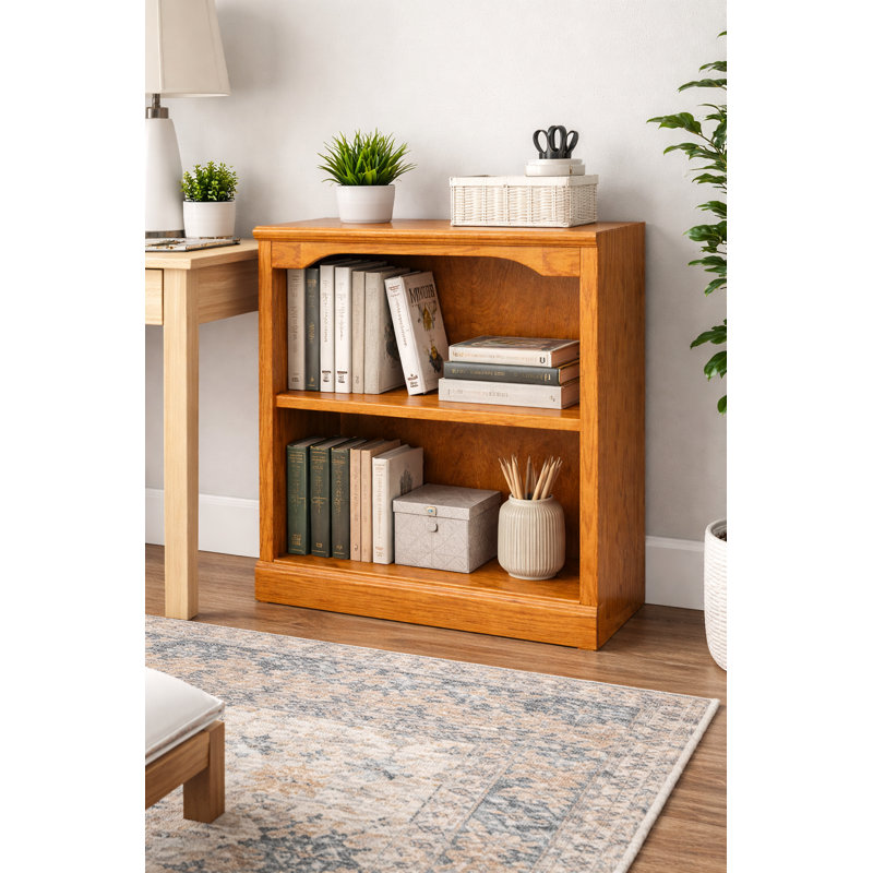 Bibliothèque standard en bois massif H 36 "x l 32" Blarney, Léger