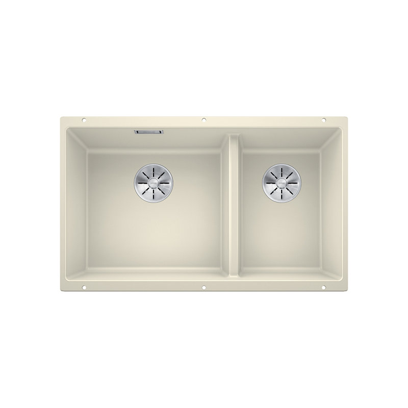 Subline Double Bowl Undermount Kitchen Sink, Jasmin