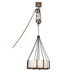 Rustic Lodge 6 - Light Chandelier