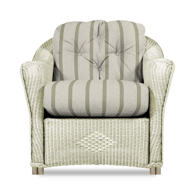 Reflections Outdoor Lounge Chair, Aman Capri, Ivory