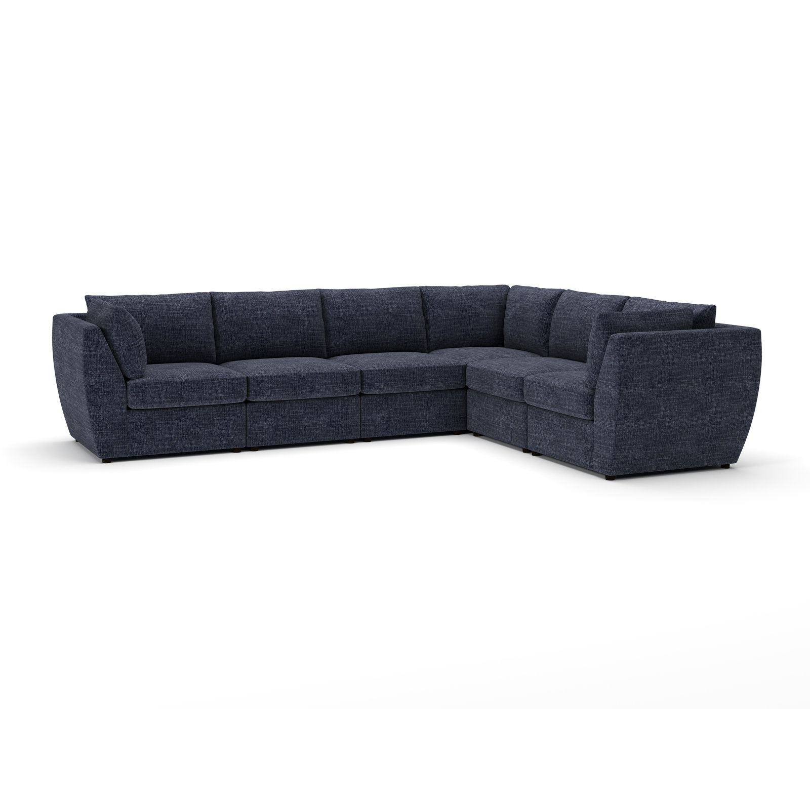 Caldwell Modular Reversible Sectional, Nomad Indigo