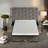 Convertible Ottoman With A Folding Sofa Bed, Metal Frame, Memory Mattress And Tufted Design-2037392879