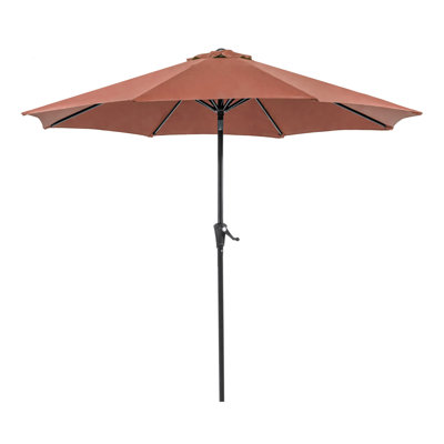 Outdoor Umbrella + 21" Round Base
