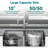 KDK HOME 32" Undermount Kitchen Sink 50/50 Double Bowl Stainless Steel Sink-108647339