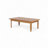 Ottoman + Coffee Table Set, Solid Wood Frame, Water-Resistant Cushions