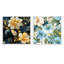 Portslade - Ensemble de 2 collages carrés floraux-101862831-101862828