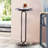 25" Tall Marble Top End Table