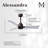 Alessandra 42'' Ceiling Fan-1421734463-1421734360