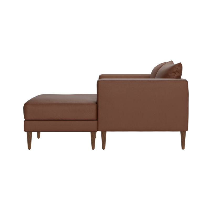Canapé modulaire Essential, Terra Cactus Leather / Dark Brown, Dark Brown