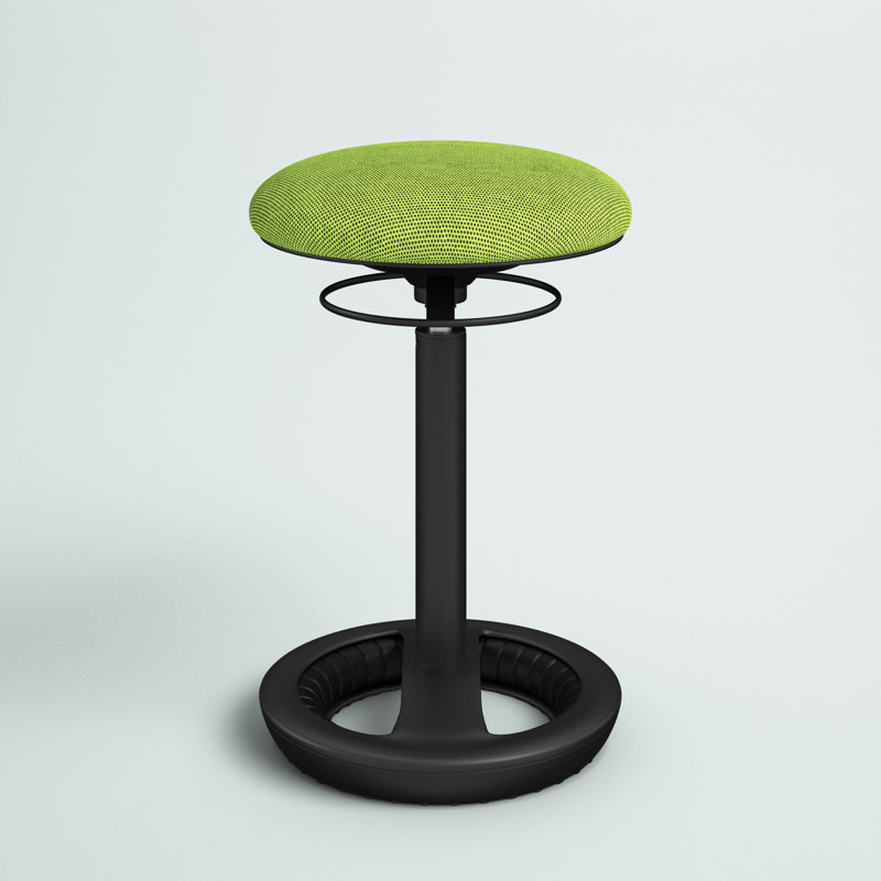 Klas Adjustable Height Ergonomic Active Stool, Green
