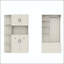 Armoire de vestibule multifonctionnelle gauche-droite avec 4 crochets-129030520