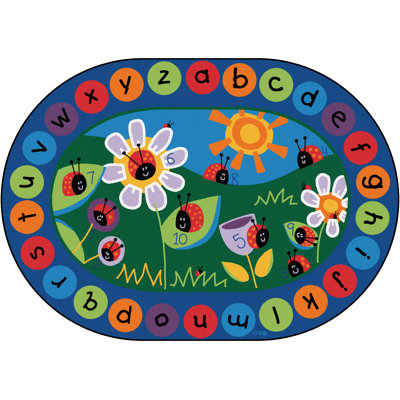 Ladybug Circletime Premium Collection Area Rug