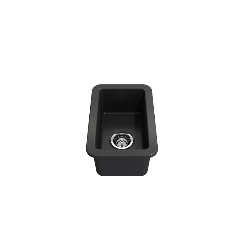 12'' L Kitchen Sink, Matte Dark Gray