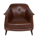 Martel Leather Club Chair