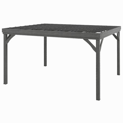 Patio Grape Vine Gazebo,Outdoor Wooden Pergola
