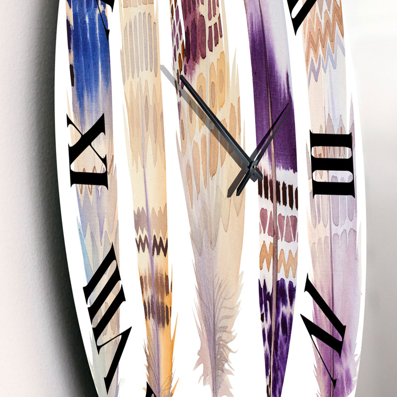 Horloge murale bohème et éclectique, Petit