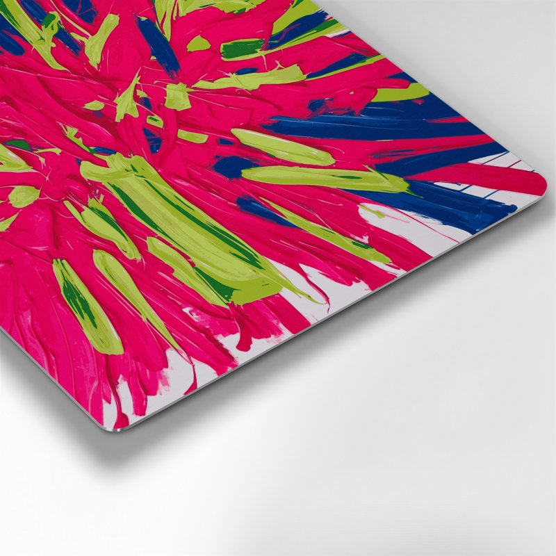 Art mural en métal Neo Expressionism 97, H 144 po x l 144 po x P 0,05 po