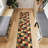 Homeline Non-Slip Rubberback Checkered Indoor Runner Rug, Multicolor-46649157