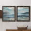 «Distant Drama I», ensemble de 2 peintures sur toile encadrées-654027385-654027391