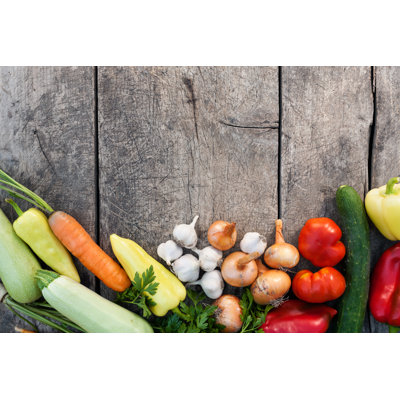 Légumes frais - photographie sur toile