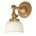 Satin brass and Ivory
