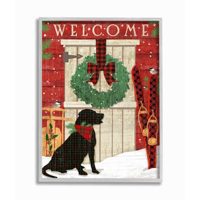 " Charming Country Holiday Welcome " by Andrea Tachiera