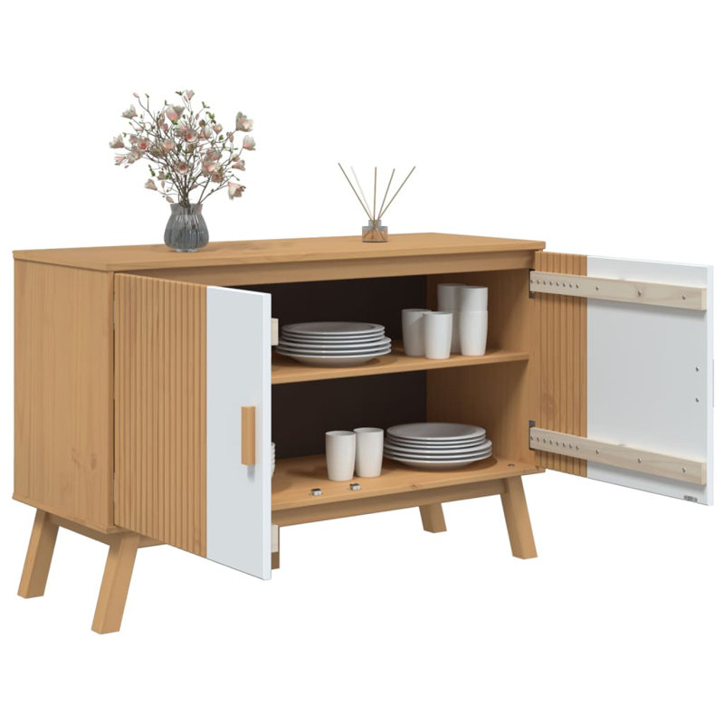 Joanna 114cm Sideboard, White