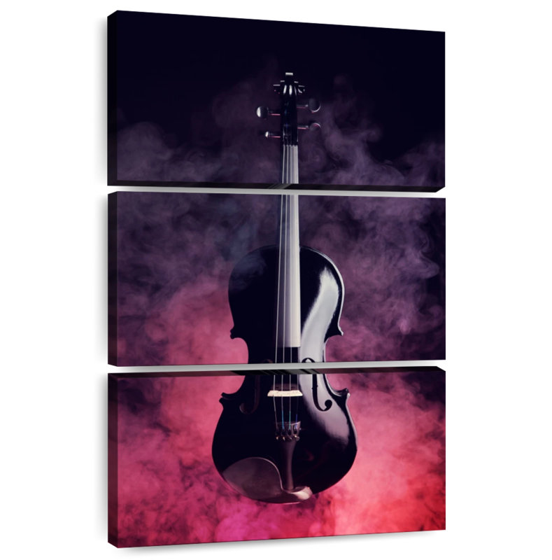Abarca Black Violin Smoke, 32" H x 20" W