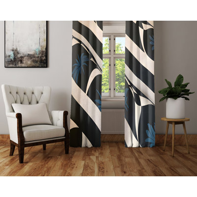 Rideau en polyester Amariyana