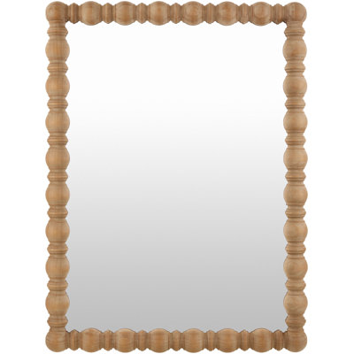 30" Pine Accent Mirror
