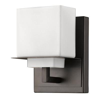 Applique pour salle de bain 1 lumières Mcgarry
