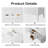 Laval 60" Single Sink Freestanding Bathroom Vanity with Engineered Marble Top-105275184-105275186