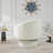 Velvet Swivel Barrel Chair-836430422