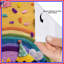 Rideaux de douche Felt Bees Birthday Cake-1294781888