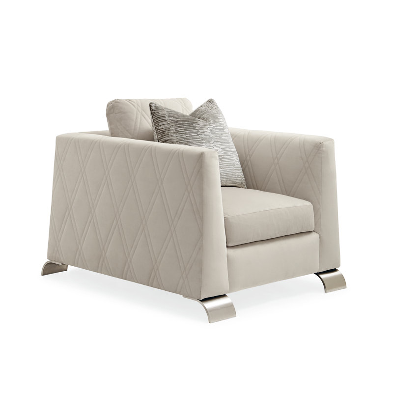 Caracole Upholstery Tufted Armchair
