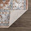 Tapis orange / gris clair / bleu Traditional Design Performance-71043479