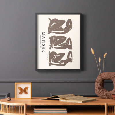 Matisse CCLIV, reproduction encadrée - bois massif