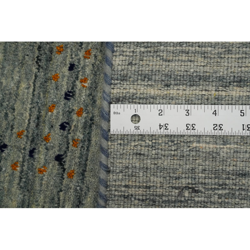 Little Animals Gabbeh Style Handmade Area Rug 6x9